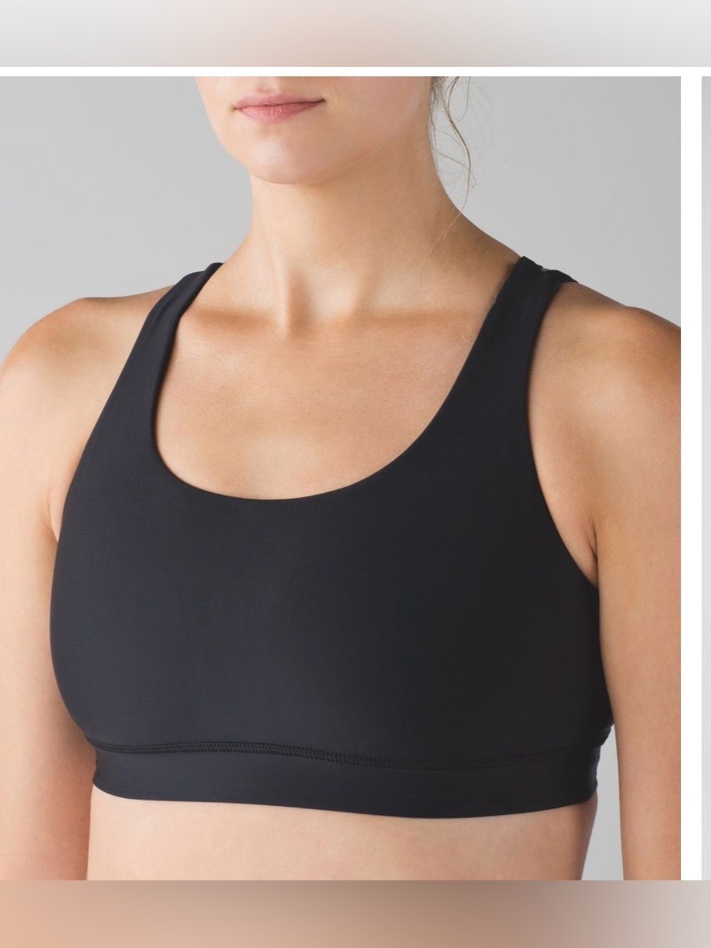 Lululemon Energy Bra (H2O)
Black